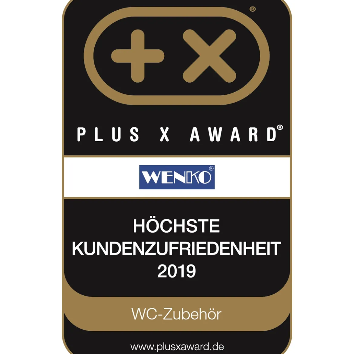 Freiste. WC-Garnitur hoch f. Orea Shine