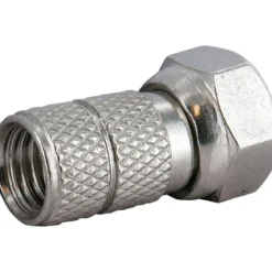 F-Stecker 6,5mm 4Stück