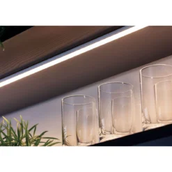 Function Base Profil mit Diffusor 200 cmAlu eloxiert/Satin Alu/Kunststoff