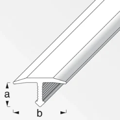 Fundamo Fugenabdeckprofil 14 mm 1m silber