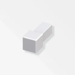 Fundamo Quadrat Eck 10 mm silber