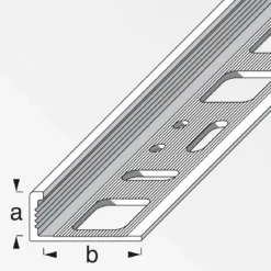 Fundamo Winkelprofil 8 mm blank