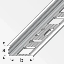 Fundamo Winkelprofil 12,5 mm silber