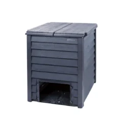 Garantia Komposter Thermo Wood mit Bodengitter anthrazit