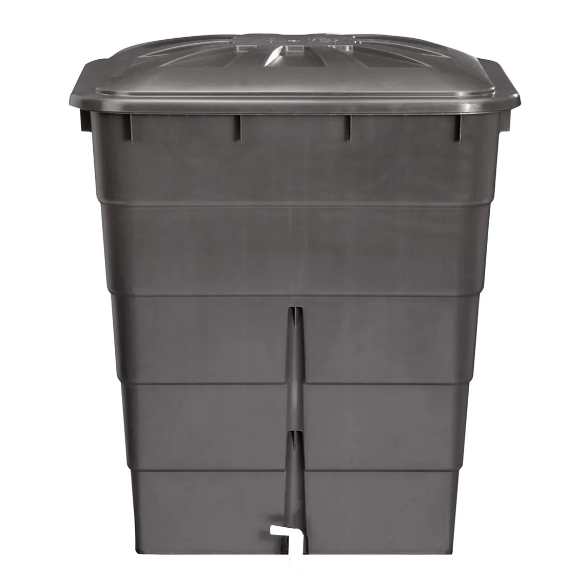 Garantia Regentonne eckig 300 L graphite grey inkl Deckel und Hahn