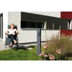 Garantia Wasserzapfstelle Granit grau