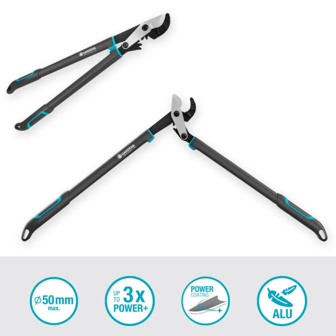 Gardena Astschere EnergyCut Pro L Amboss