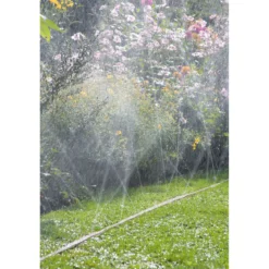 GardenaSchlauchregner mit Anschlussteilen braun