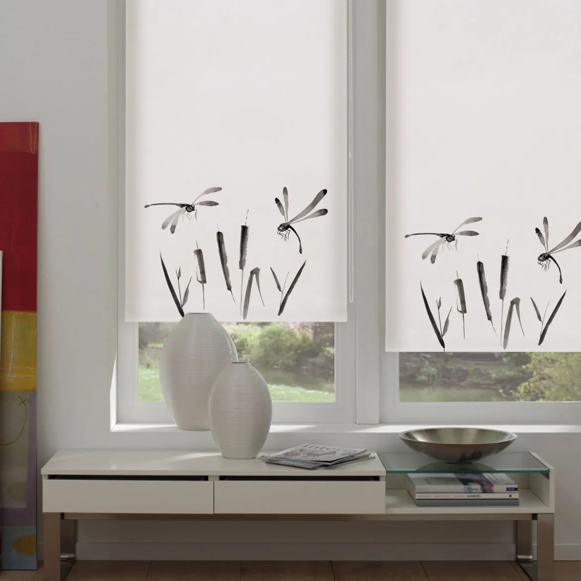 GardiniaEasyfix Rollo Japandi Dragonfly 60x150 cm
