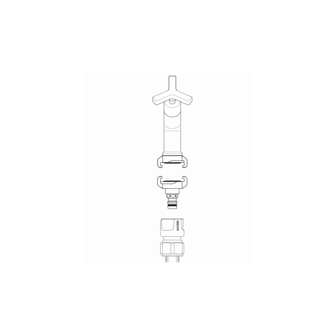GEKAAdapter Klaue und Stecker