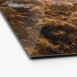 Glas-Art Bench und Horizon 30 x 30 Glasbild