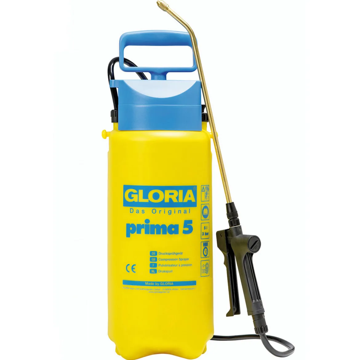 Gloria Drucksprüher Prima 5 5 L inkl Messing-Lanze