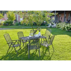 Greemotion Testrut Gartentisch Toulouse ca 140 x 72 x 90 cm
