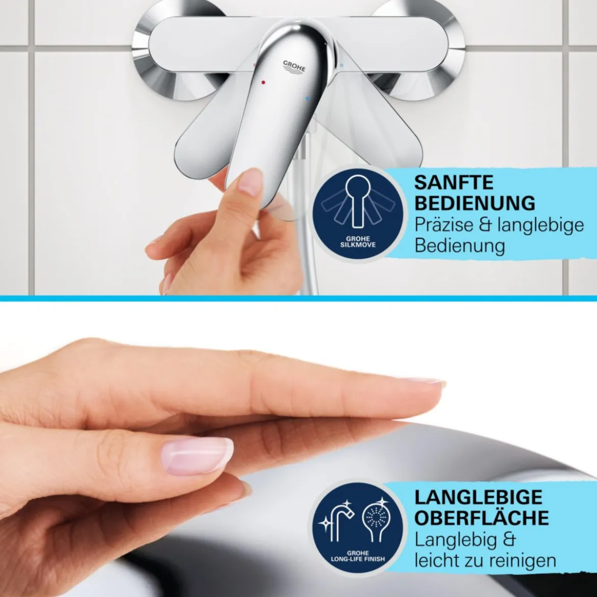 Grohe Einhand-Brausebatterie Start 1/2"
