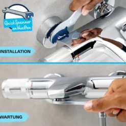 Grohe Einhand-Brausebatterie Start 1/2