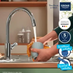 Grohe Einhand-Spültischbatterie Start Edge 1/2
