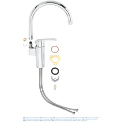 Grohe Einhand-Spültischbatterie Wave Cosmopolitan1/2