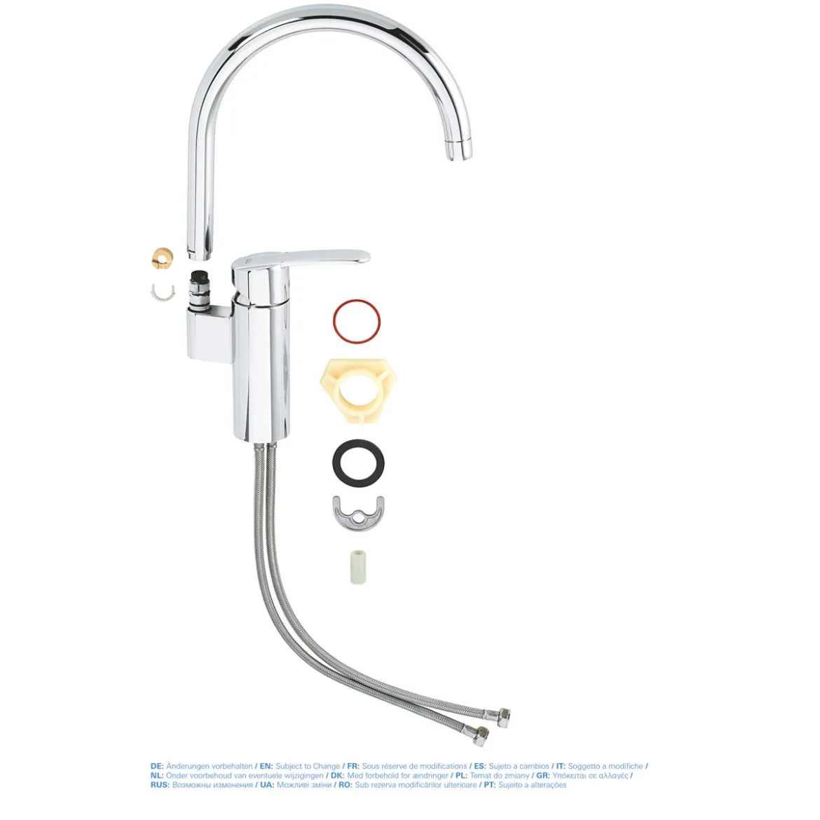Grohe Einhand-Spültischbatterie Wave Cosmopolitan1/2"