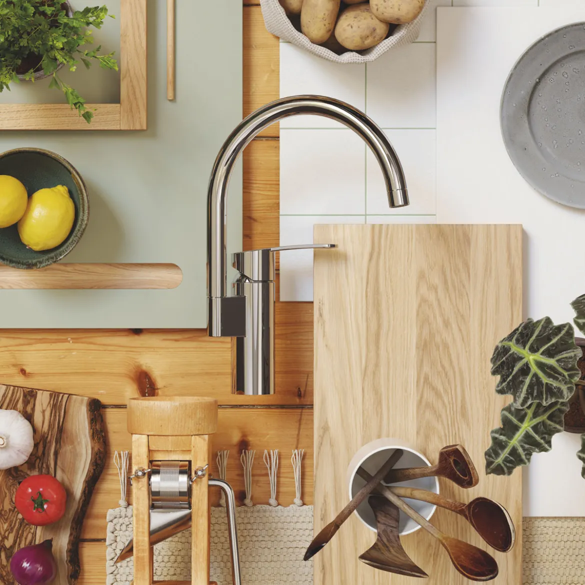 Grohe Einhand-Spültischbatterie Wave Cosmopolitan1/2"