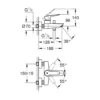 Grohe Einhand-Wannenbatterie Start 1/2"