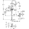Grohe Einhand-Waschtischbatterie Start1/2" L-Size