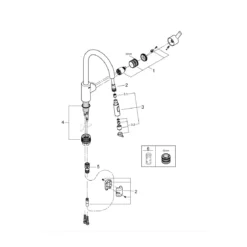 Grohe Feel Einhand-Spültischbatterie DN 15