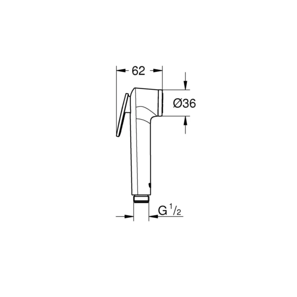 Grohe Handbrause Vitalio Trigger Spray 30 1 Strahlart