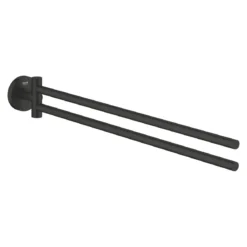 Grohe Handtuchhalter doppelt matt schwarz