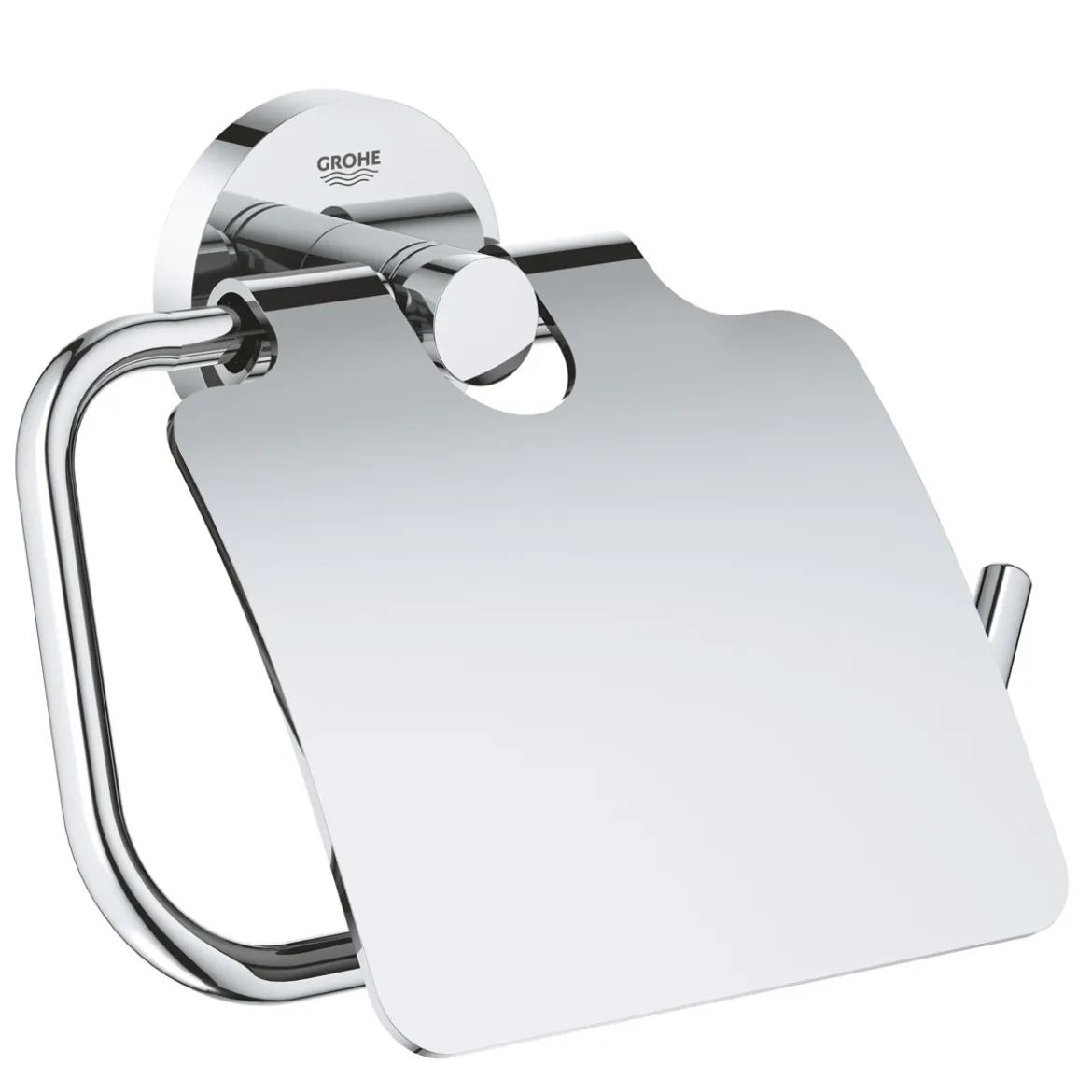 Grohe WC-Papierhalter Essentials silber 16,7 x 11,9 x 4,4 cm