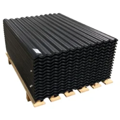 Guttanit+ Wellplatte 76/18 Mini1200x900mm schwarz