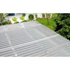 gutta PVC Wellplatte Prisma klar 200 x 90 cm