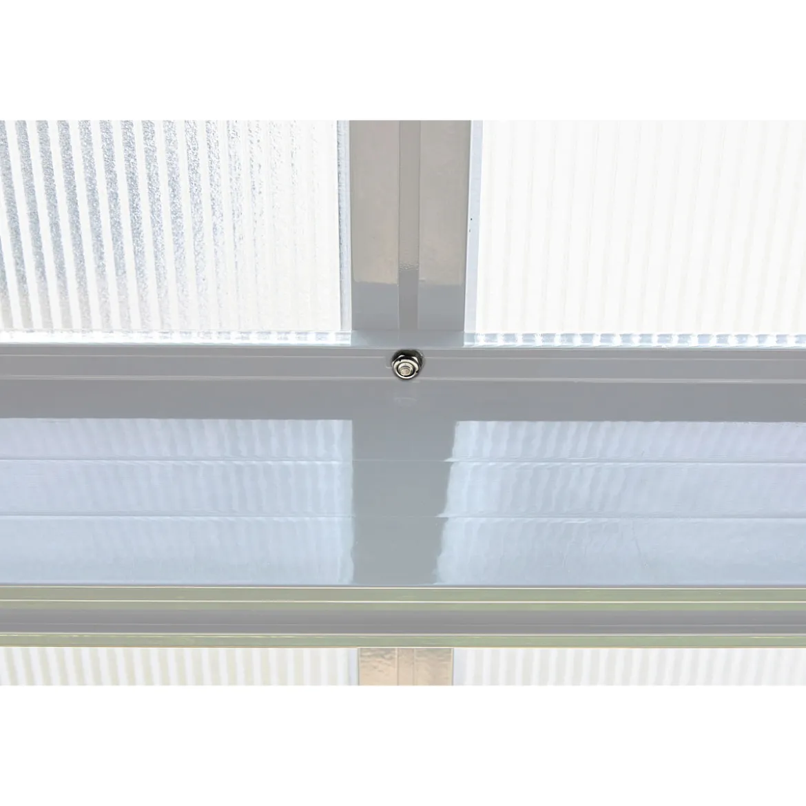 gutta Terrassenüberdachung Standard weiß 3,06 x 3,06 m