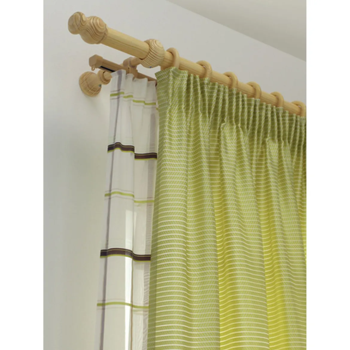 Halter/Endkappen f. U-Lauf beige