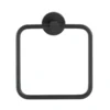 Handtuchring, Bosio Black, Estahl, matt