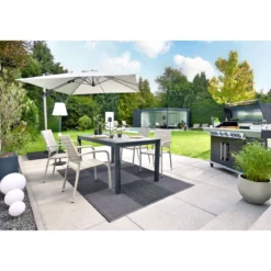 Haveson Gartentisch Bergamo BxHxT 160 x 74 x 90 cm