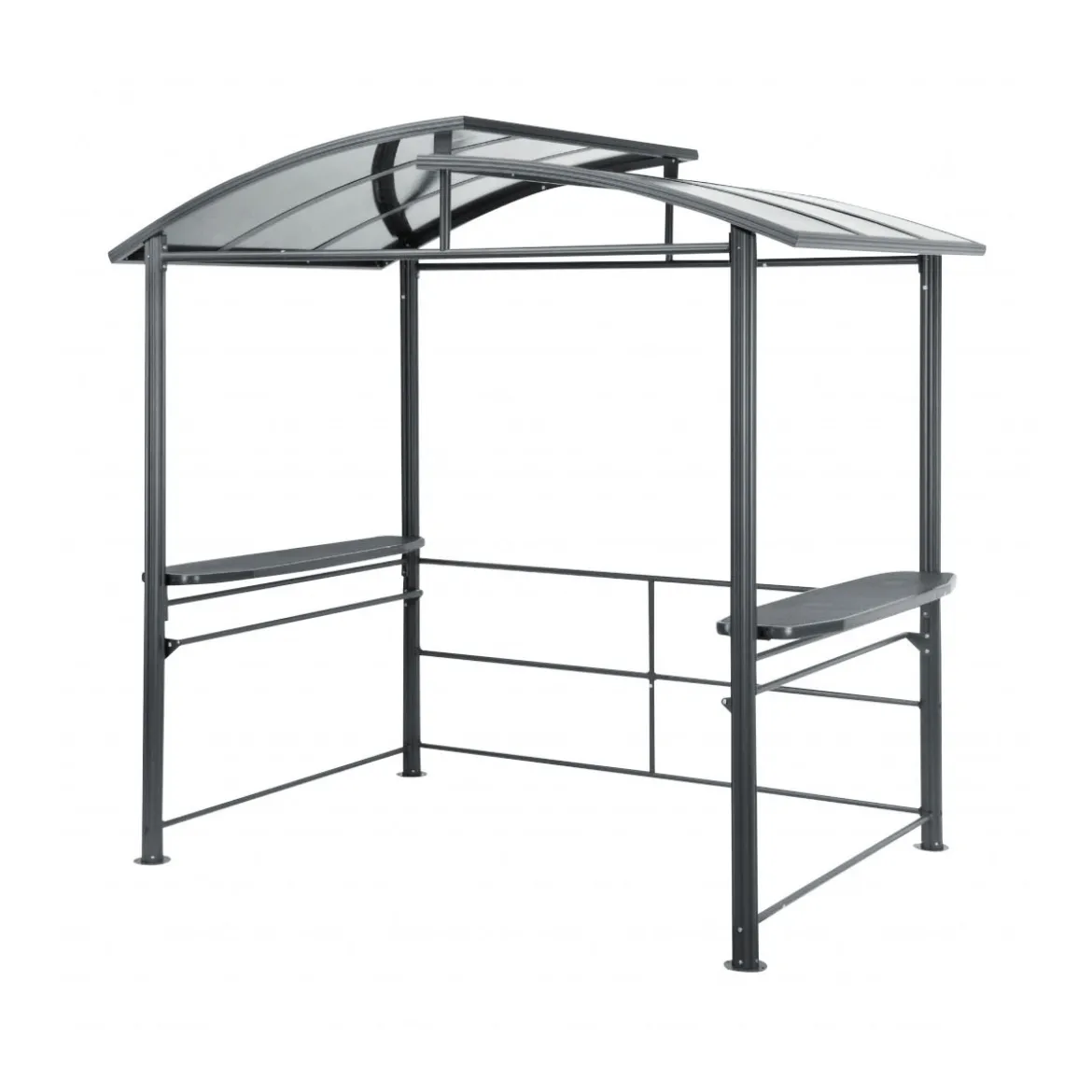 Haveson Grillpavillon Portland 240 x 230 x 150 cm anthrazit