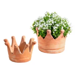 Haveson Pflanzschale Krone groß
