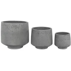 Haveson Pflanztopf PORES grau 32 x 32 x 29 cm
