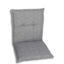 Haveson Sitzauflage Niederlehner 100x48x4cm hellgrau