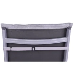 Haveson Sitzauflage Niederlehner 100x48x4cm hellgrau