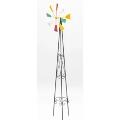 Haveson Windrad 150 cm mit Rankhilfe