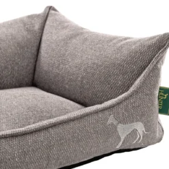Hunter Hundesofa Prag grau 90 x 70 cm