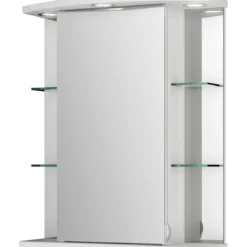 Jokey LED-Spiegelschrank Havana weiß