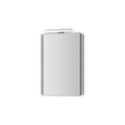 Jokey LED-Spiegelschrank Single Alu
