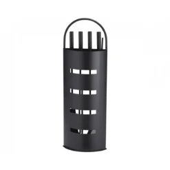 Kaminbesteck 4tlg Stahl schwarz beschichtet