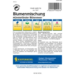 Kiepenkerl Blumenmischung Münsterländer Blütenmeer