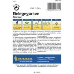 Kiepenkerl Gurken Einlegegurke Diamant F1 Profi-Line