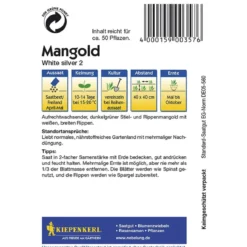 Kiepenkerl Mangold White Silver 2