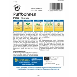 Kiepenkerl Puffbohne Perla