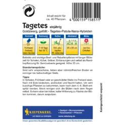 Kiepenkerl Tagetes Goldzwerg